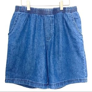 Basic Editions Jean Shorts for Women 